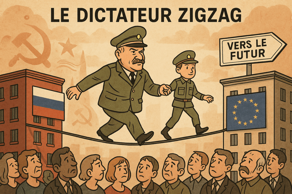 Entre équilibre diplomatique et autoritarisme hérité du soviétisme, Alexandre Loukachenko avance à pas calculés entre Moscou et Bruxelles. Pierre Scordia explore les contradictions d’un régime qui joue sur tous les tableaux pour survivre.