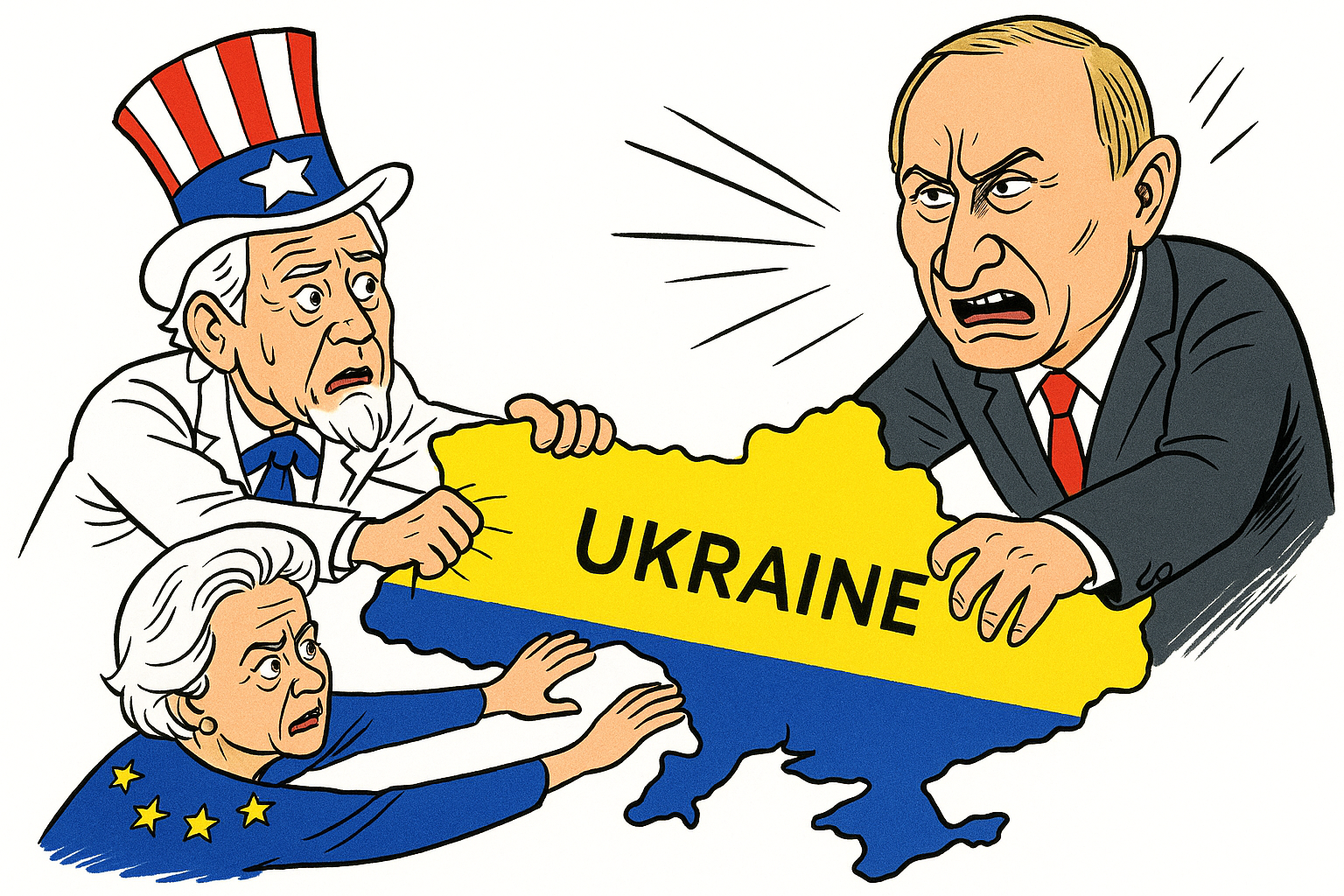 L’UKRAINE PRISE EN ÉTAU